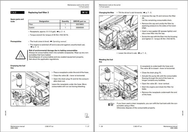 Manitowoc Crane GMK3060i Maintenance Manual 1