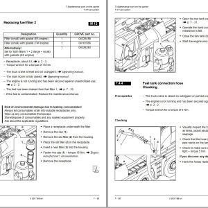 Manitowoc Crane GMK4090 1 Maintenance Manual 1