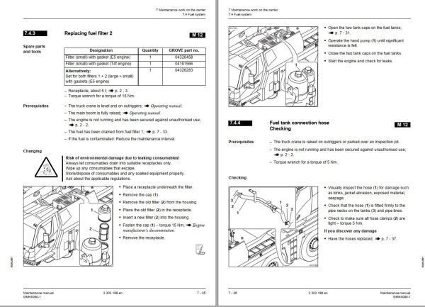 Manitowoc Crane GMK4090 1 Maintenance Manual 1