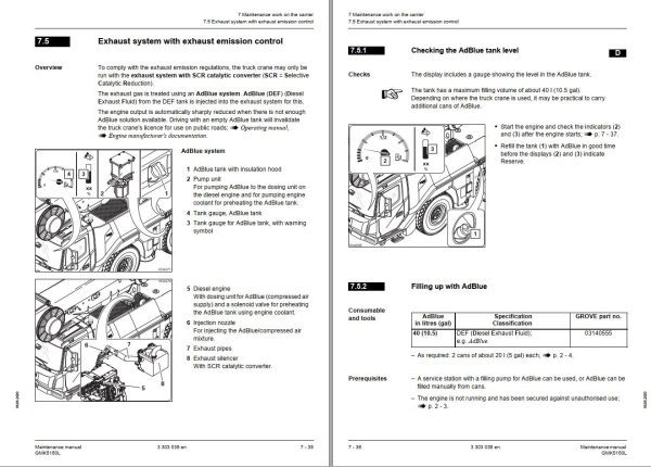 Manitowoc Crane GMK5150L Maintenance Manual 1