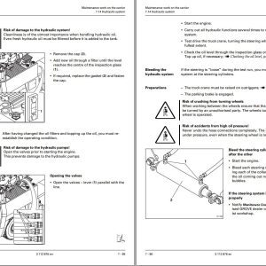 Manitowoc Crane GMK5170 1 Maintenance Manual 1