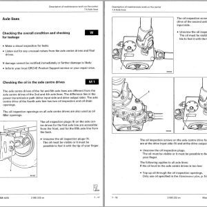 Manitowoc Crane GMK6250 Maintenance Manual 1