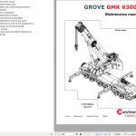 Manitowoc Crane GMK6300L Maintenance Manual