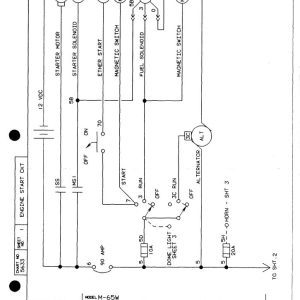 Manitowoc Crane M 65W Electrical Schematic 2021