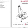 Manitowoc Crane RT550E Maintenance Manual