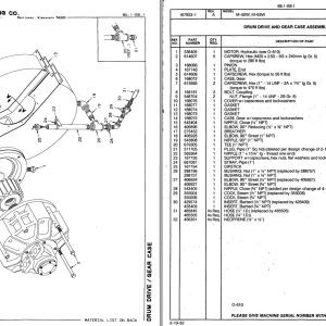 Manitowoc Traditional Crane M 50W Parts Manual 1