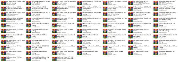 McCormick Tractor Parts Catalog Collection 1.58 GB PDF 4