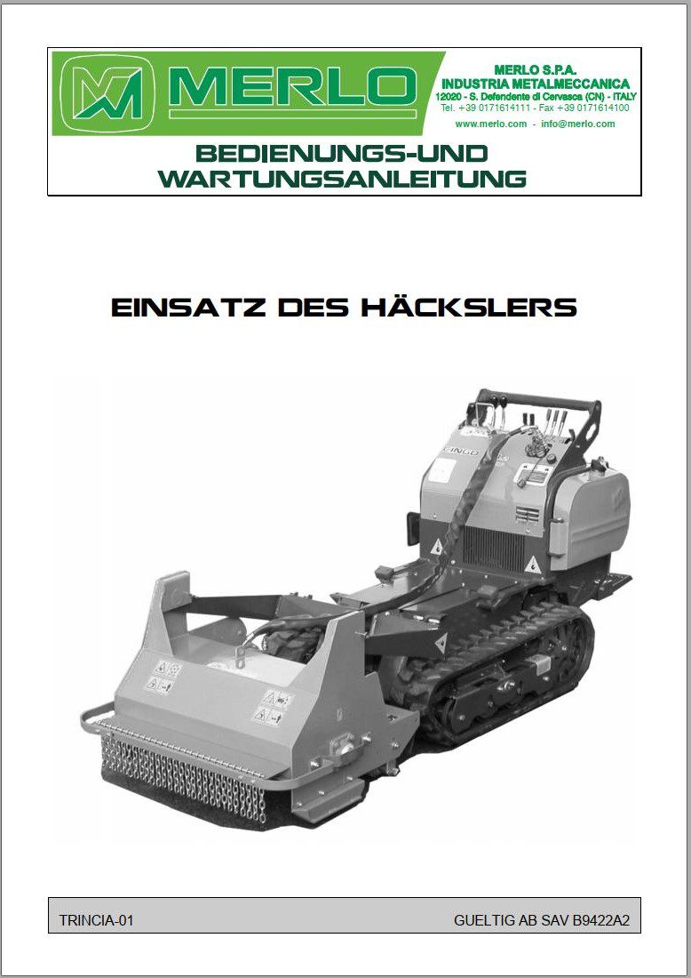 Merlo CINGO SERIE 2 2007 Service Manual Hydraulic Electrical Diagram DE 1