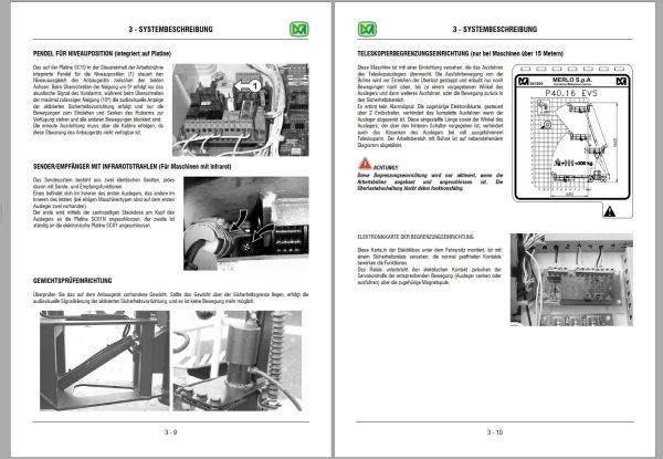 Merlo ROTO EV R30.13 to R50.10 Service Manuals SAV 815441 DE 2 3