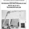 Merlo ROTO KSC R45.19 R45.21 Service Manuals DE 1