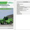 Merlo ROTO MCSS R40.25 to R60.24 DE Service Manuals DE 1