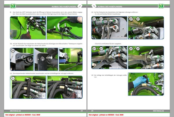 Merlo ROTO MODULAR R40.16 to R70.24 Service Manuals DE 3