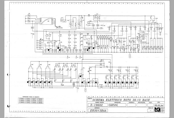 Merlo ROTO XS R30.13 Parts Service Manual Hydraulic Electrical Diagram DE 2