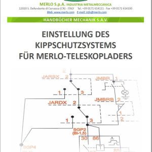 Merlo Telehandler Stability Control System Adjustment Handbook DE