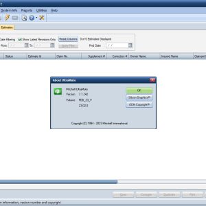 Mitchell UltraMate Estimating 02.2023 v7.1.242 Service Infomation Parts Catalog DVD 0