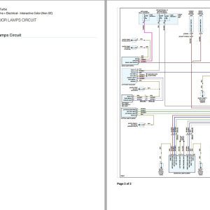 Porsche Cayenne 9YA V6 3.0L Turbo 2020 Electrical Wiring Diagram 1