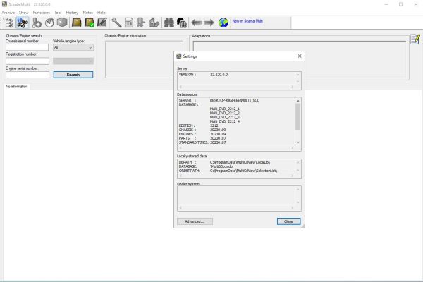 Scania Multi 2023 12.2022 Electronic Parts Catalog Workshop Manual 2