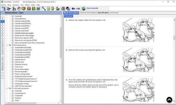 Scania Multi 2023 12.2022 Electronic Parts Catalog Workshop Manual 4