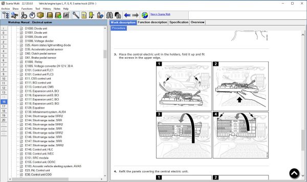 Scania Multi 2023 12.2022 Electronic Parts Catalog Workshop Manual 6