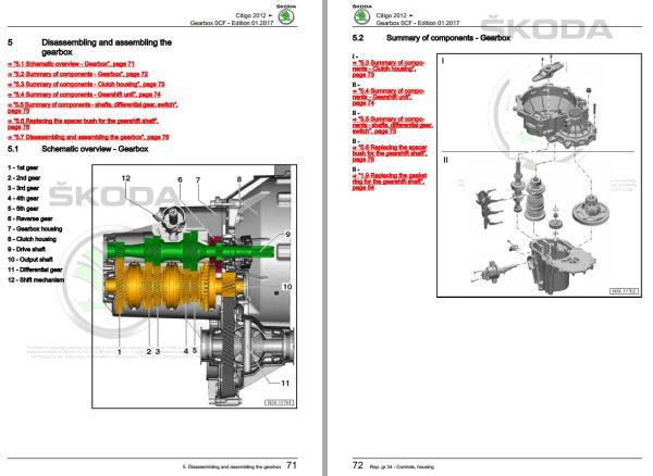 Skoda Citigo NF NE Workshop Manual 2