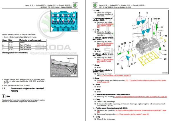 Skoda Kodiaq NS Workshop Manual 1