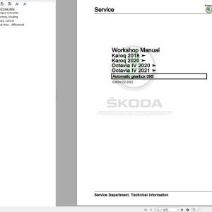 Skoda Octavia IV NX Workshop Manual