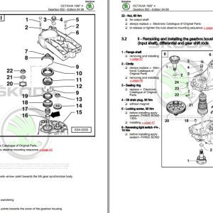 Skoda Octavia Tour 1U Workshop Manual 2