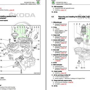 Skoda Roomster 5J 5J0 Workshop Manual 2
