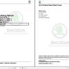 Skoda Scala NW NW1 Workshop Manual