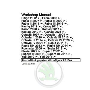 Skoda Superb 3U 3U4 Workshop Manual
