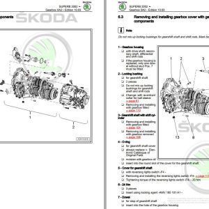 Skoda Superb 3U 3U4 Workshop Manual 2