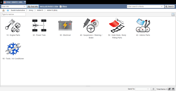 Suzuki EPC Online Parts Catalog 1