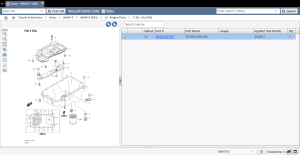 Suzuki EPC Online Parts Catalog 2