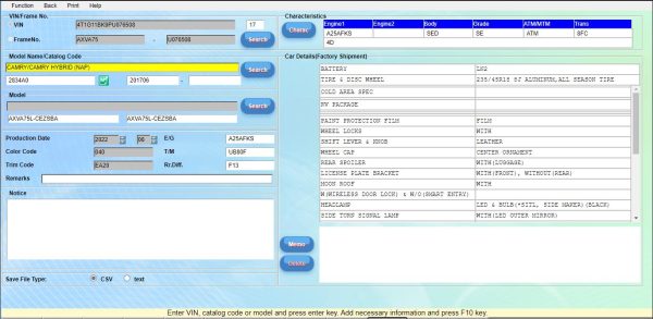 Toyota EPC Online Parts Catalog 1