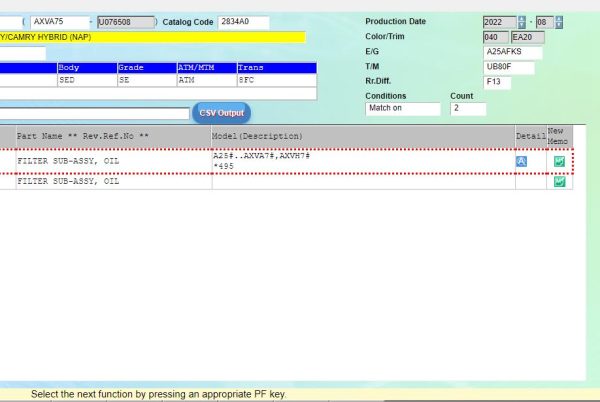 Toyota EPC Online Parts Catalog 2