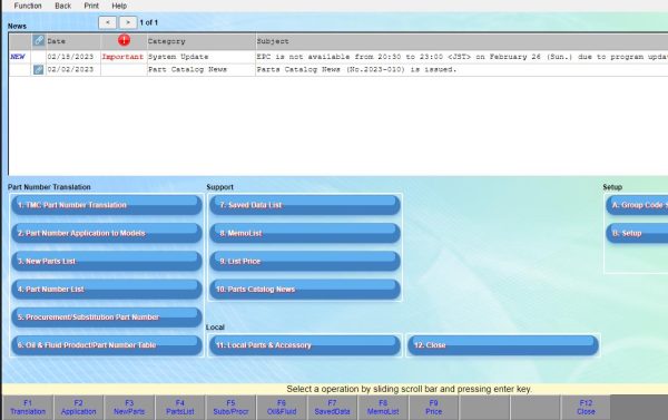 Toyota EPC Online Parts Catalog 6