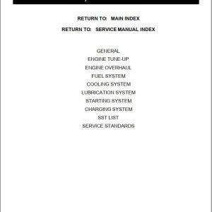 Toyota Engine 11Z 12Z Repair Manual