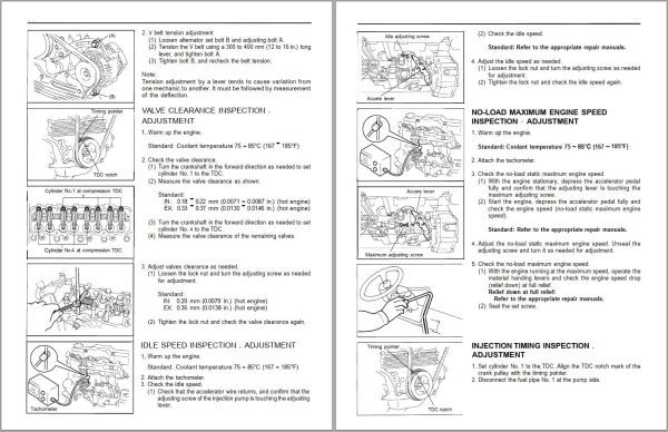 Toyota Engine 1DZ II Repair Manual 1