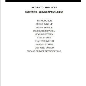 Toyota Engine 2F Repair Manual
