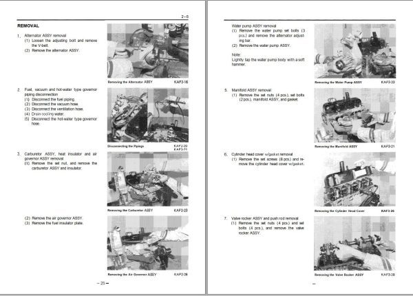 Toyota Engine 4P Repair Manual 1