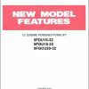 Toyota Engine Powered Forklift 8FDU15 to 8FGCU32 Repair Manual