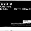 Toyota Forklift 02 3FGC30 02 FGC28 Parts Catalog