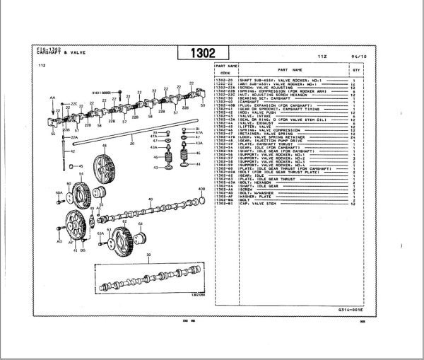 Toyota Forklift 02 5FD33 to 02 5FD45 02 5FDE35 5FDA30 Parts Catalog 1