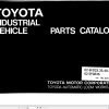 Toyota Forklift 02 5FG33 to 02 5FG45 02 5FGE35 Parts Catalog
