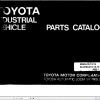 Toyota Forklift 2FBCA10 to 2FBCA15 30 2FBCA10 to 30 2FBCA15 Parts Catalog