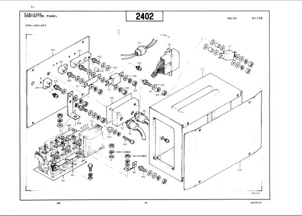 Toyota Forklift 2FBCA20 to 40 2FBCA25 Parts Catalog 1