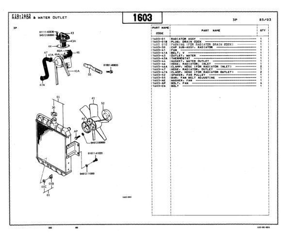 Toyota Forklift 2FG7 2FG9 Parts Catalog 1