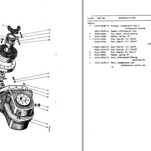 Toyota Forklift 2FGC10 2FGC15 2FGC20 2FGC25 Parts Catalog