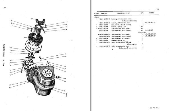 Toyota Forklift 2FGC10 2FGC15 2FGC20 2FGC25 Parts Catalog