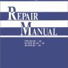 Toyota Forklift 2TG20 2TG25 2TD20 2TD25 Repair Manual Parts Catalog